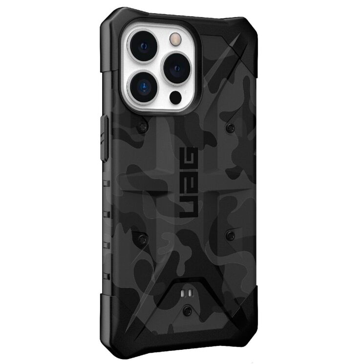 Захисний чохол URBAN ARMOR GEAR (UAG) Pathfinder SE Series для Apple iPhone 13 Pro - Black Midnight Camo: фото 1 з 9