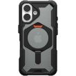 Защитный чехол URBAN ARMOR GEAR (UAG) Plasma XTE Pro для Apple iPhone 16 - Black / Orange (366408BO)