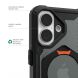 Защитный чехол URBAN ARMOR GEAR (UAG) Plasma XTE Pro для Apple iPhone 16 - Black / Orange (366408BO). Фото 9 из 13