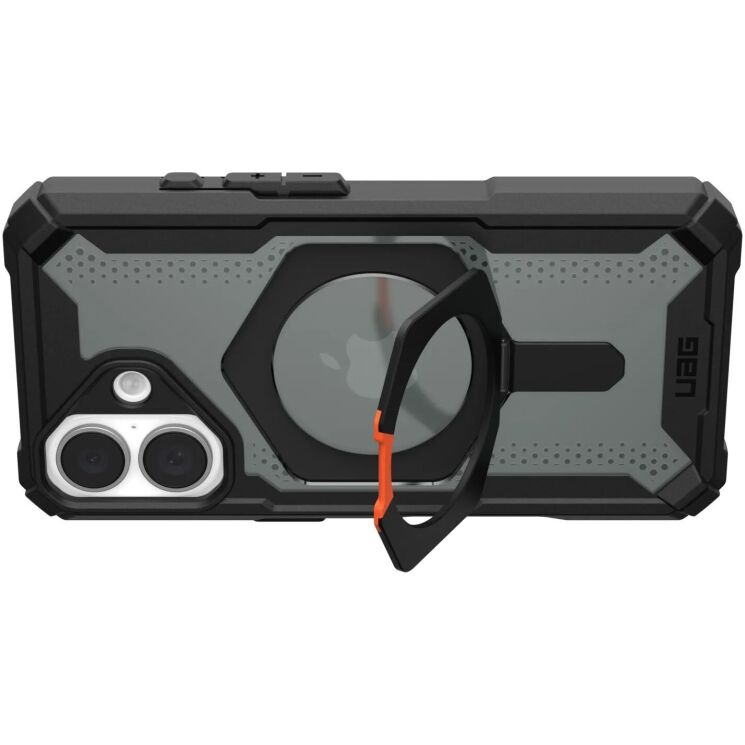 Защитный чехол URBAN ARMOR GEAR (UAG) Plasma XTE Pro для Apple iPhone 16 - Black / Orange: фото 4 из 13