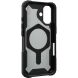 Защитный чехол URBAN ARMOR GEAR (UAG) Plasma XTE Pro для Apple iPhone 16 - Black / Orange (366408BO). Фото 5 из 13