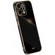 Захисний чохол XINLI Porcelain Design для OPPO Reno 14 5G - Black (388410B). Фото 1 з 9