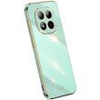 Защитный чехол XINLI Porcelain Design для Xiaomi Redmi Note 15 Pro Plus / Poco M8 Pro 5G - Cyan (404710C)