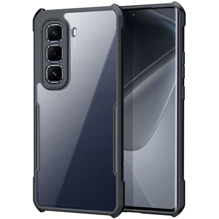 Захисний чохол XUNDD Rugged Case для Infinix Hot 50 Pro Plus - Black: фото 1 з 4