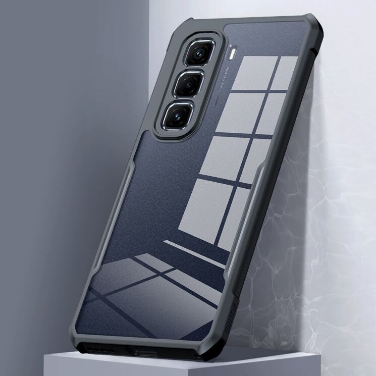 Захисний чохол XUNDD Rugged Case для Infinix Hot 50 Pro Plus - Black: фото 4 з 4