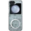 Защитный чехол YOUNGKIT Technology Series для Samsung Galaxy Flip 6 - Technology Black (357509B)