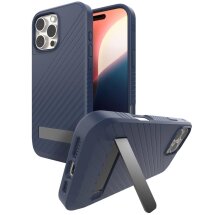 Захисний чохол Zagg Gear4 Denali Snap with Kickstand для Apple iPhone 15 Pro (702312350 / 702312722) - Navy: фото 1 з 16