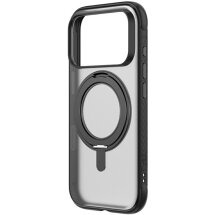 Защитный чехол ZGA Frost Ring Stand для Apple iPhone 18 Pro Max - Black: фото 1 из 10