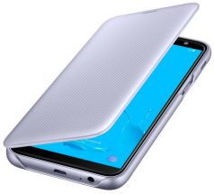 Чехол-книжка Wallet Cover для Samsung Galaxy J6 2018 (J600) EF-WJ600CVEGRU - Blue: фото 1 из 7