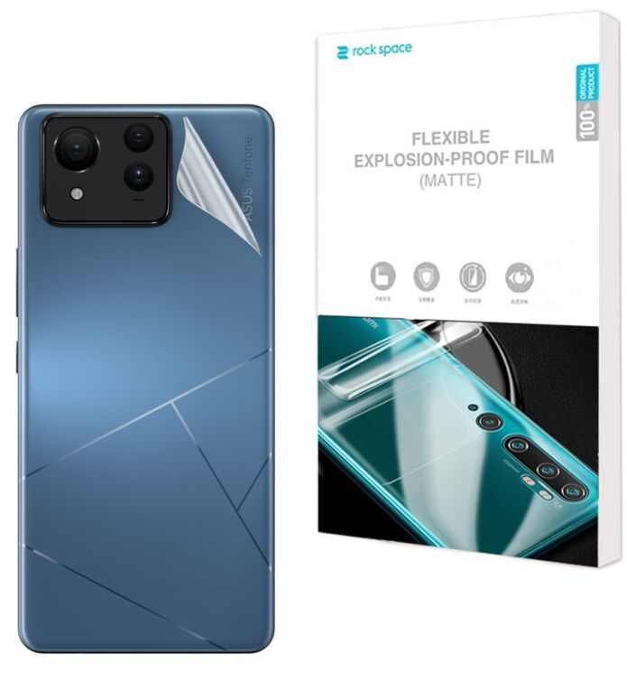 Антиблікова плівка на задню панель RockSpace Explosion-Proof Matte для ASUS Zenfone 11 Ultra: фото 1 з 9