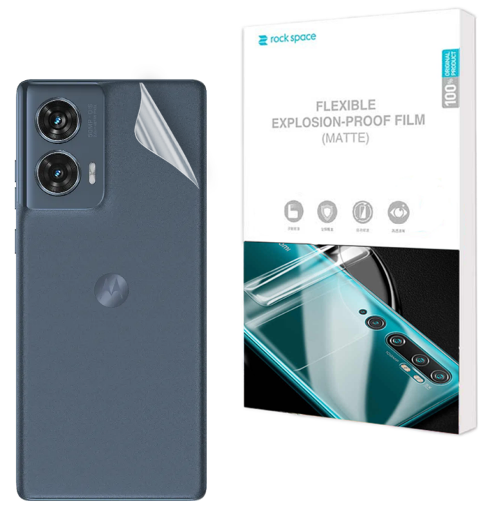 Антиблікова плівка на задню панель RockSpace Explosion-Proof Matte для Motorola Edge 50 Fusion: фото 1 з 9