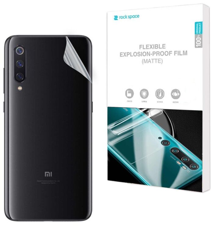 Антиблікова плівка на задню панель RockSpace Explosion-Proof Matte для Xiaomi Mi 9: фото 1 з 10