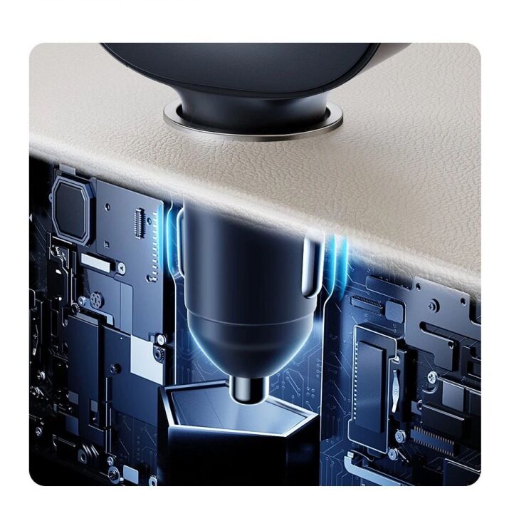 Автомобільний зарядний пристрій Baseus PrimeTrip VR2 30W 1C + кабель Type-C (C0206401) - Cosmic Black: фото 16 з 18