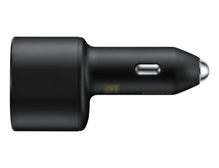 Автомобильное зарядное устройство Samsung Super Fast Dual Car Charger (45W+15W) EP-L5300XBEGRU - Black: фото 2 из 6