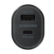 Автомобильное зарядное устройство Samsung Super Fast Dual Car Charger (45W+15W) EP-L5300XBEGRU - Black (923144B). Фото 4 из 6
