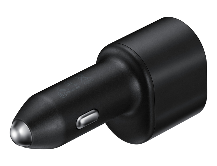 Автомобильное зарядное устройство Samsung Super Fast Dual Car Charger (45W+15W) EP-L5300XBEGRU - Black: фото 3 из 6