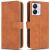 Чехол Deexe Classic Wallet для Blackview Color 8 - Brown: фото 1 из 6