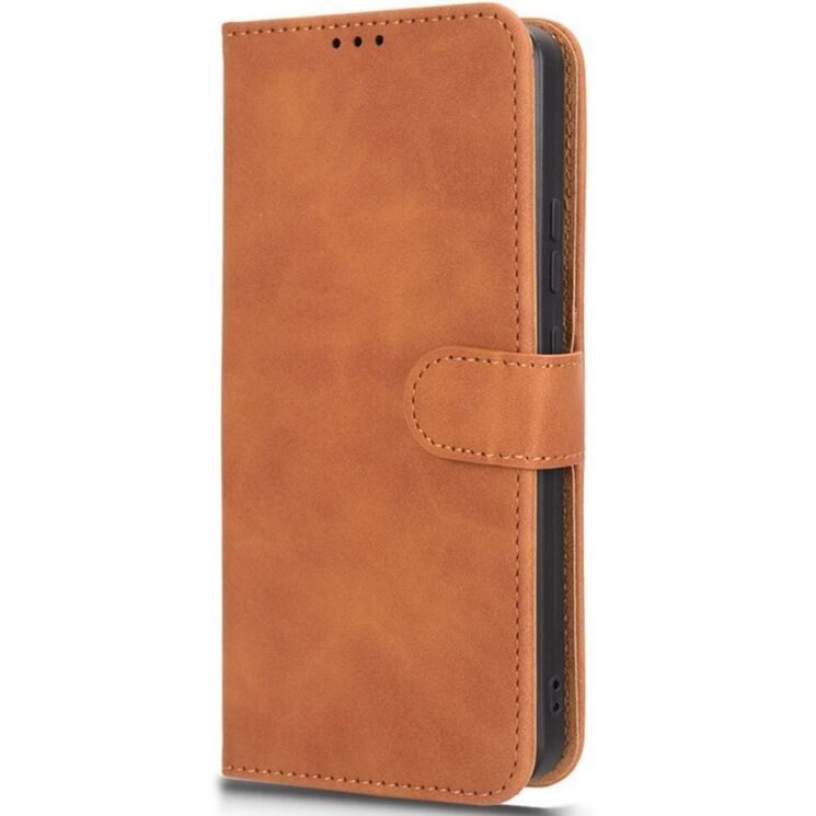 Чехол Deexe Classic Wallet для Blackview Color 8 - Brown: фото 6 из 6