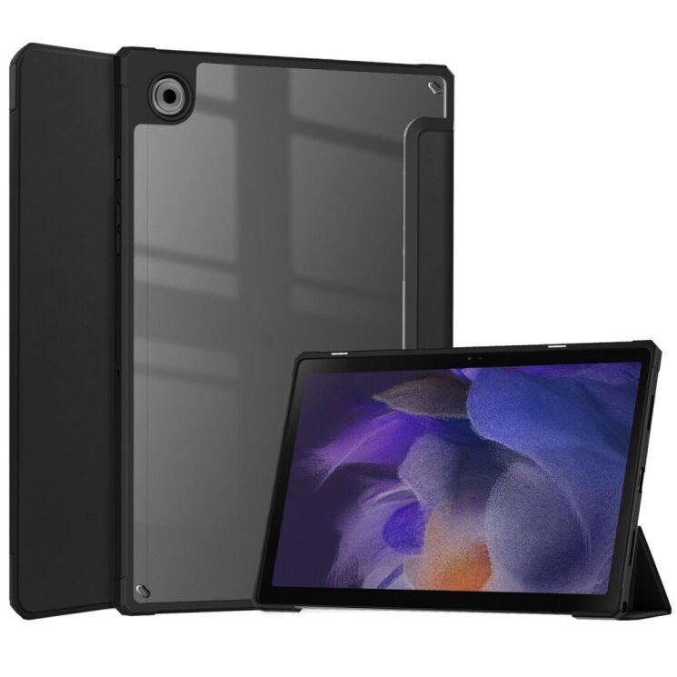 Чохол Deexe Crystal Back для Samsung Galaxy Tab A8 10.5 (X200/205) - Black: фото 1 з 7