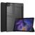 Чохол Deexe Crystal Back для Samsung Galaxy Tab A8 10.5 (X200/205) - Black: фото 1 з 7