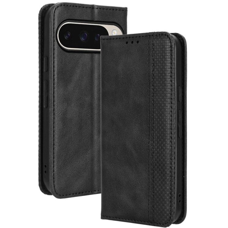 Чохол Deexe Retro Style для Google Pixel 10 Pro XL - Black: фото 1 з 18