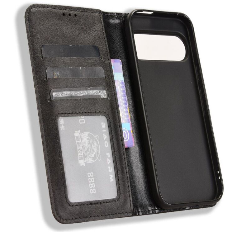 Чохол Deexe Retro Style для Google Pixel 10 Pro XL - Black: фото 5 з 18