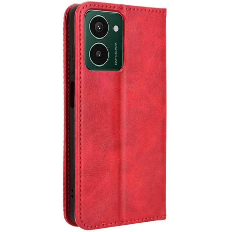 Чехол Deexe Retro Style для HMD Pulse / Pulse Pro / Pulse Plus - Red: фото 6 из 7