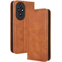 Чехол Deexe Retro Style для Honor 200 - Brown: фото 1 из 7