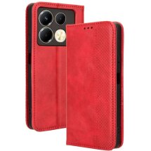 Чехол Deexe Retro Style для Infinix Note 40 - Red: фото 1 из 7