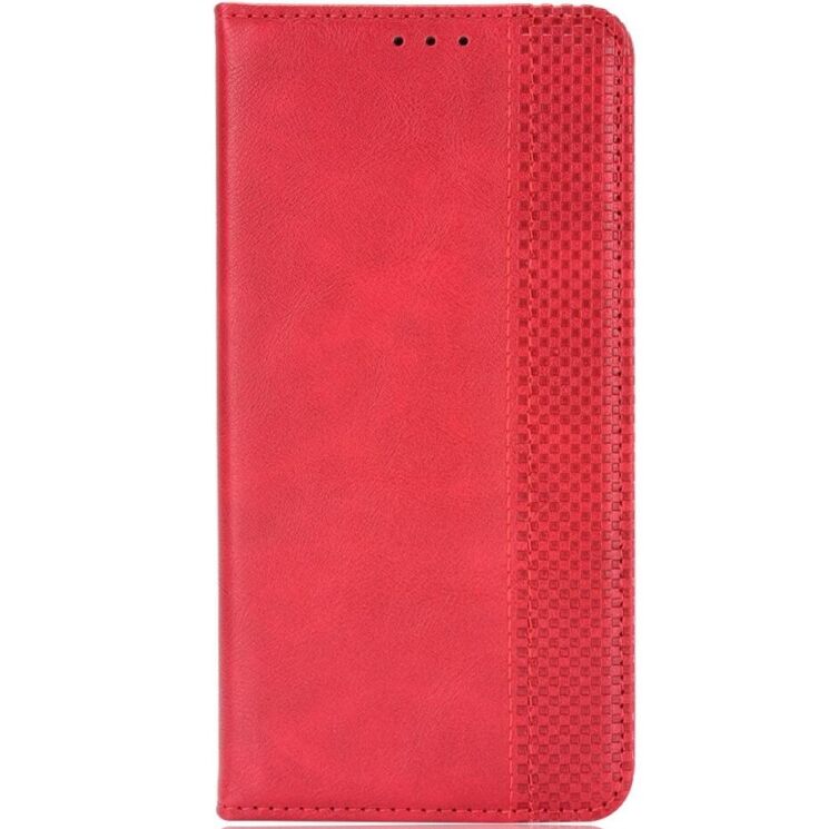 Чехол Deexe Retro Style для Motorola Moto G15 / G15 Power - Red: фото 5 из 7