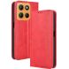 Чехол Deexe Retro Style для Motorola Moto G15 / G15 Power - Red (372606R). Фото 1 из 7