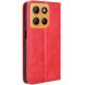 Чехол Deexe Retro Style для Motorola Moto G15 / G15 Power - Red (372606R). Фото 6 из 7