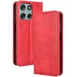 Чохол Deexe Retro Style для Motorola Moto G56 - Red (383115R)