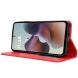 Чохол Deexe Retro Style для Motorola Moto G56 - Red (383115R). Фото 7 з 15