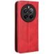 Чехол Deexe Retro Style для Realme 12 / 12 Plus - Red (355502R). Фото 6 из 7