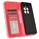 Чехол Deexe Retro Style для Realme 12 / 12 Plus - Red (355502R). Фото 4 из 7