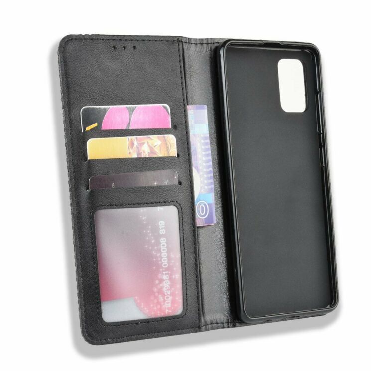 Чохол Deexe Retro Style для Samsung Galaxy A51 (A515) - Black: фото 5 з 10