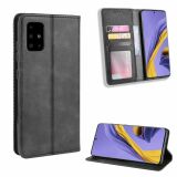 Чохол Deexe Retro Style для Samsung Galaxy A51 (A515) - Black (248408B)