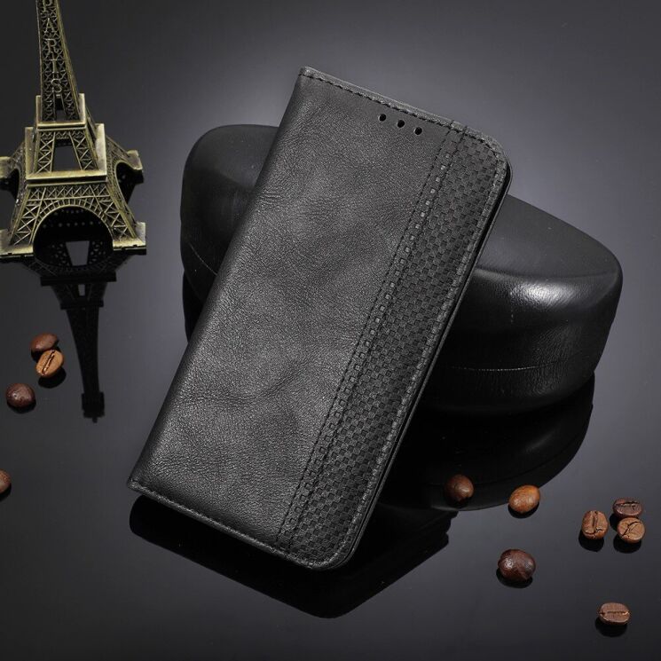 Чохол Deexe Retro Style для Samsung Galaxy A52 (A525) / A52s (A528) - Black: фото 9 з 18