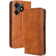 Чехол Deexe Retro Style для TECNO Spark 10 Pro - Brown (325308Z)