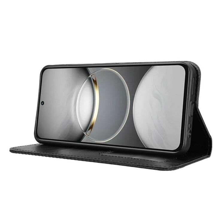 Чохол Deexe Retro Style для TECNO Spark 30 Pro - Black: фото 3 з 8