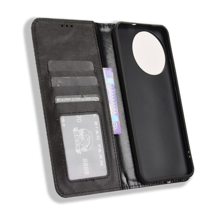 Чохол Deexe Retro Style для TECNO Spark 30 Pro - Black: фото 4 з 8