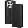 Чохол Deexe Retro Style для TECNO Spark 30 Pro - Black (373600B)