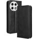 Чохол Deexe Retro Style для TECNO Spark 30 Pro - Black (373600B). Фото 1 з 8