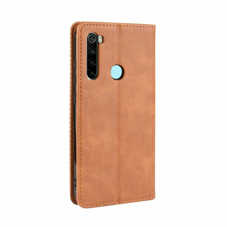 Чохол Deexe Retro Style для Xiaomi Redmi Note 8T - Brown: фото 4 з 12