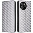 Чехол Deexe Rhombus Book для Blackview Shark 8 / Oscal Tiger 12 - Silver (378104S)