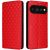 Чехол Deexe Rhombus Book для Google Pixel 11 / 11 Pro - Red: фото 1 из 7