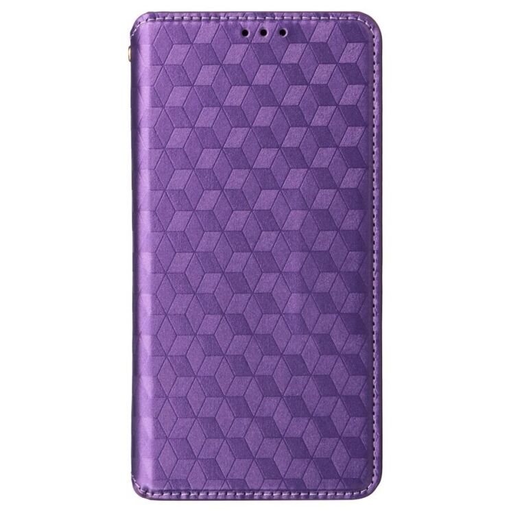 Чехол Deexe Rhombus Book для OPPO A3x / A3 / A40m - Purple: фото 7 из 8