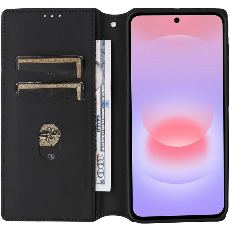 Чехол Deexe Rhombus Book для Samsung Galaxy A37 (A376) - Blue: фото 2 из 7
