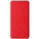 Чехол Deexe Rhombus Book для Samsung Galaxy S26 Ultra - Red (404414R). Фото 6 из 7
